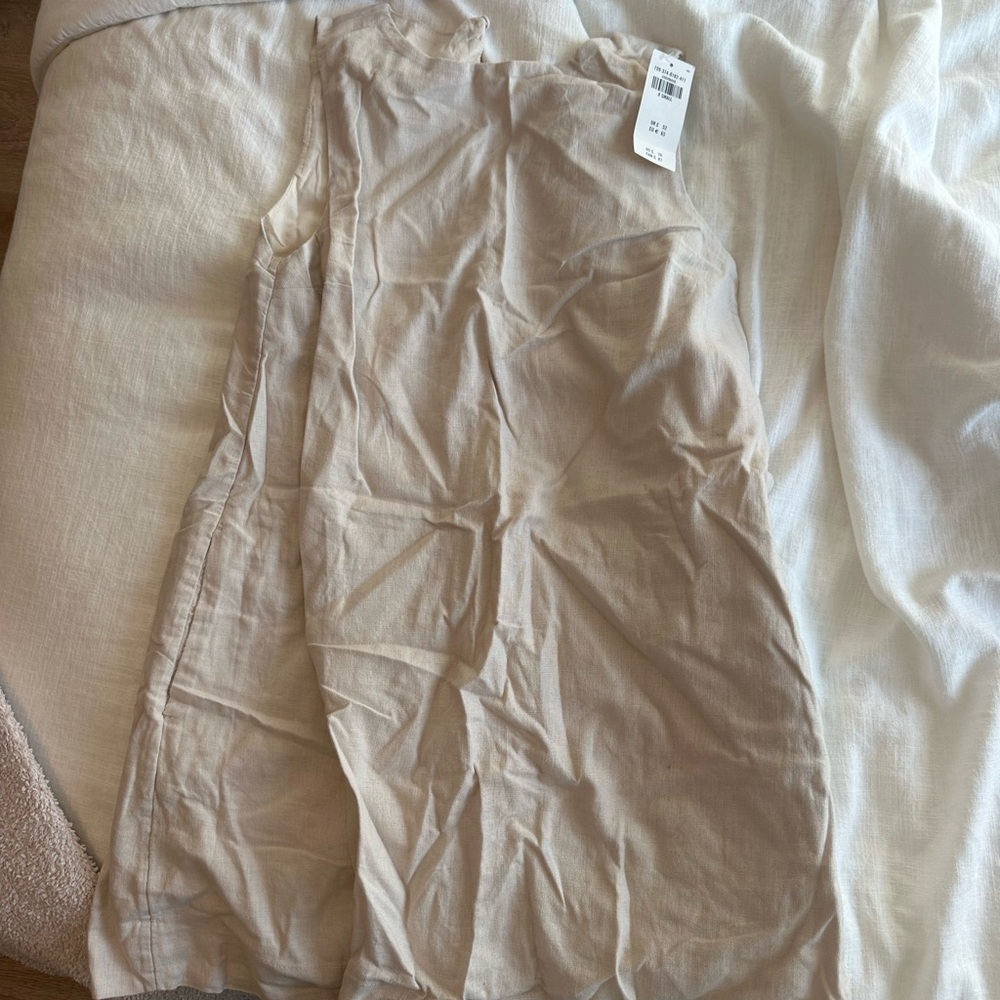 Abercrombie & Fitch Beige Mini Dress